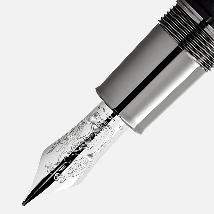 Montblanc Writers Edition Hommage an Brothers Fountain Grimm Punta M Limited Edition 9800 Stücke 128362