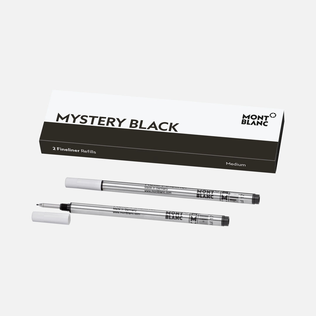 Montblanc 2 Wpełnia dla Fineliner Punta M Mystery Black Black 128246