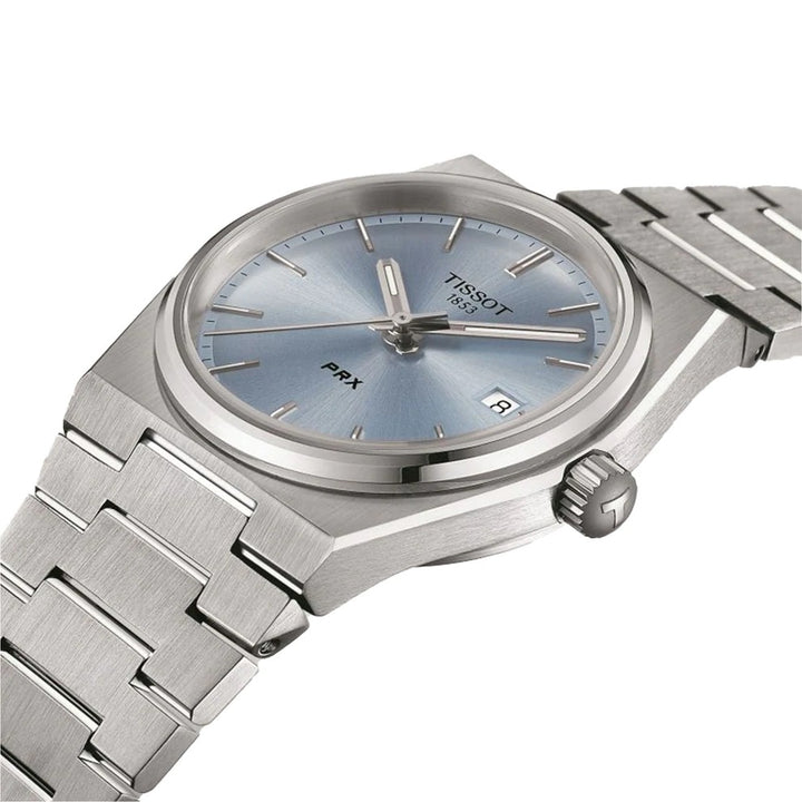 Tissot Watch PRX 35 mm niebieski kwarc stal T137.210.11.351.00