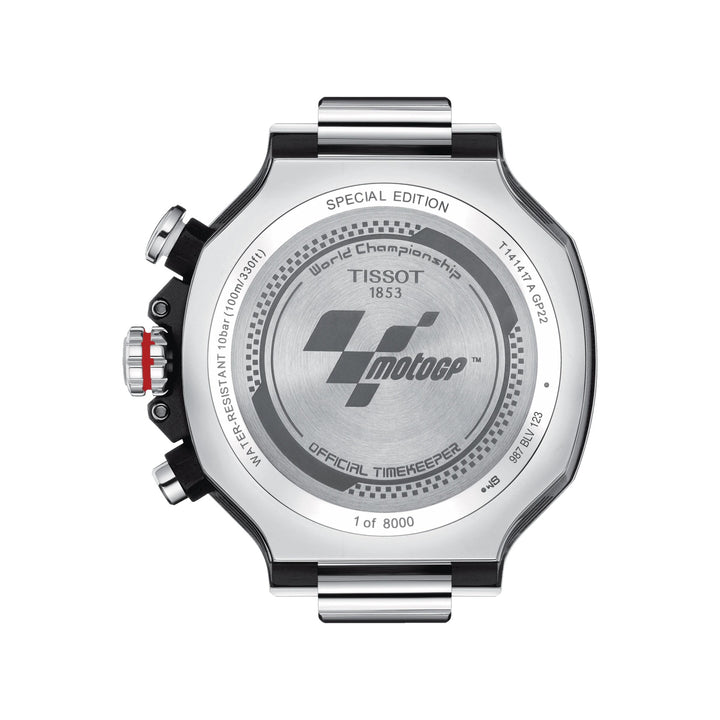 Tissot T-Race MotoGP Chronograph 2022 Limited Edition 8000 stykker 45 mm sort kvarts stål T141.417.11.057.00