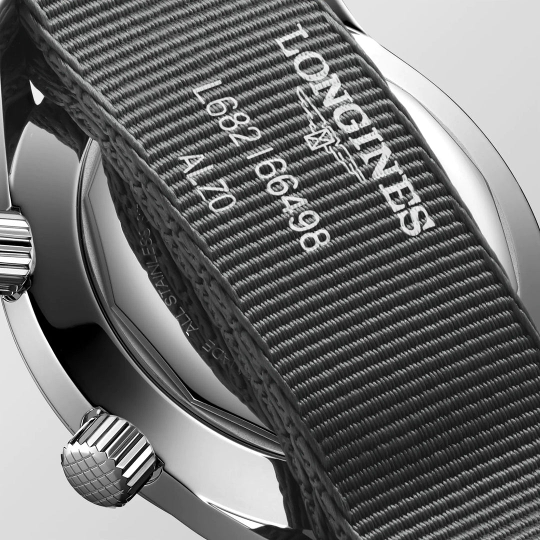 Longines Legend Div Watch 42mm Clock Automatická šedá ocel L3.774.4.70.2