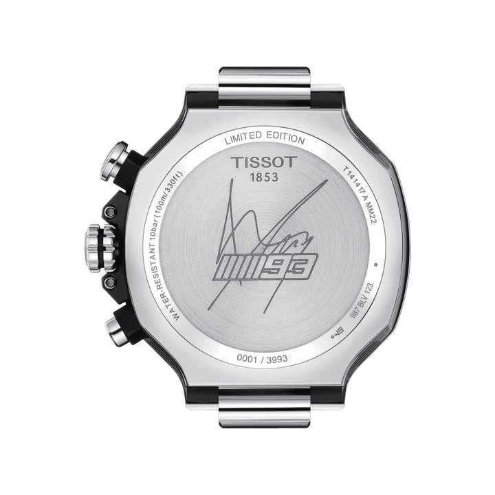 Tissot T-Race Marc Marquez 2022 Limited Edition 3993 stykker 45 mm sort kvarts stål T141.417.11.051.00
