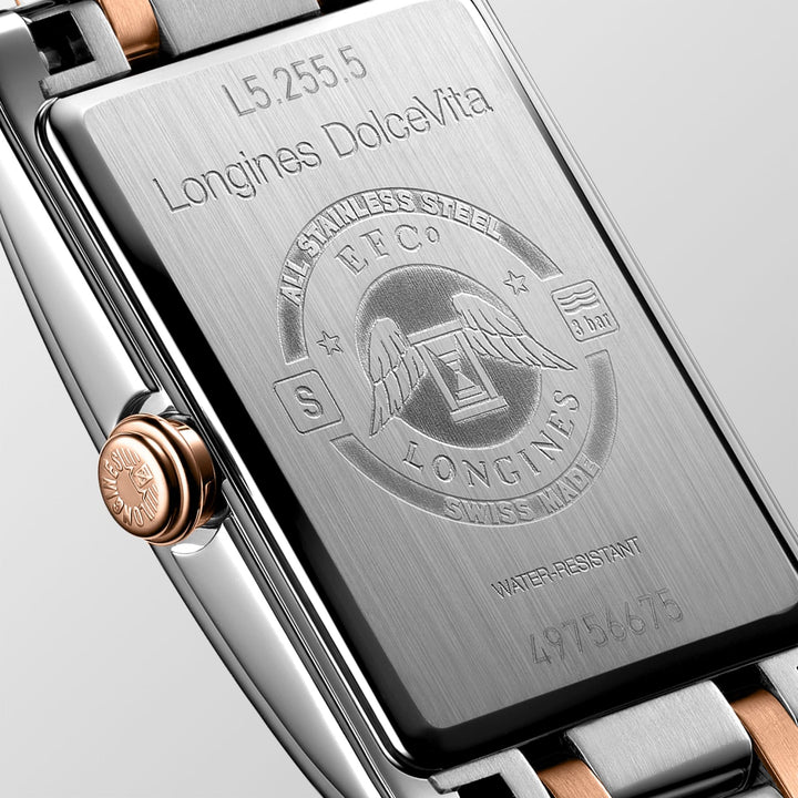Longines Dolcevita Watch 20,8x32 mm Wit Quartz Steel L5.255.5.75.7
