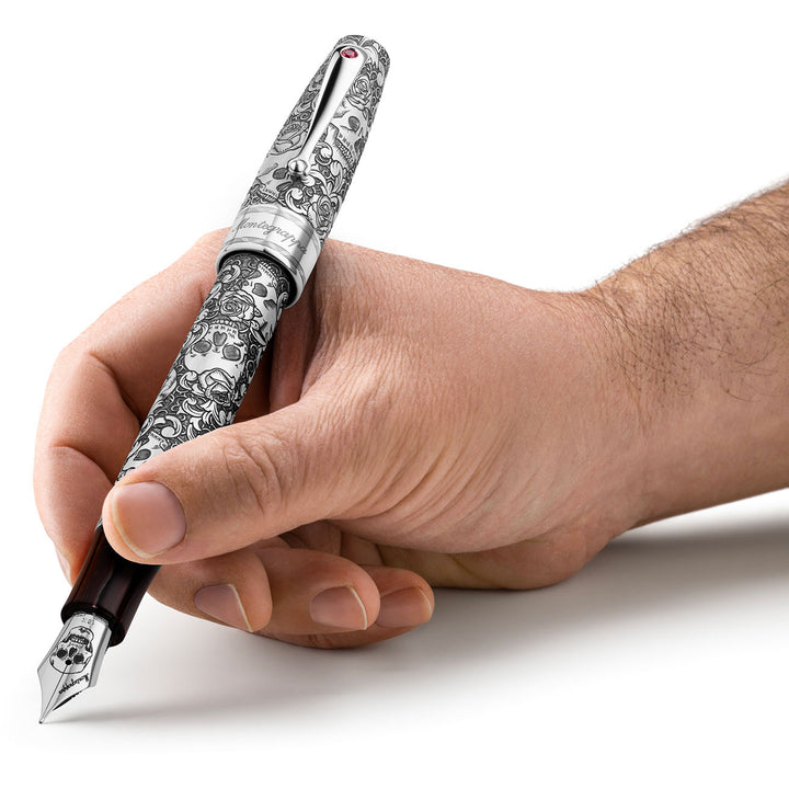 MonteGrappa Framographic Skulls & Roses Extra The Rinascita Limited Edition ISSKN-SE