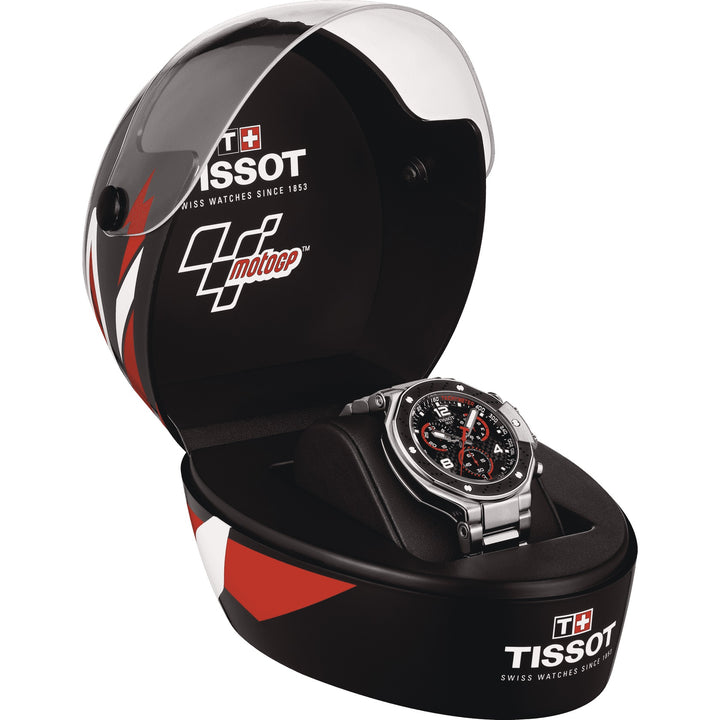 Tissot T-rasa MotoGP Chronograph 2022 Limitovaná edice 8000 kusů 45 mm černá ocel T141.417.11.057.00