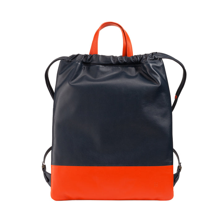 DuDu Plecak w sacca w skórze do mody sportowej torby torby z kulisami i cienkimi skórzanymi ramionami