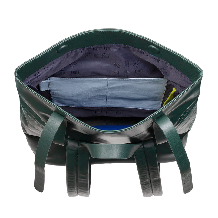 DuDu Kolorowy plecak w skórze męskiej, duży plecak 14L Multial Sports Design Casual Design