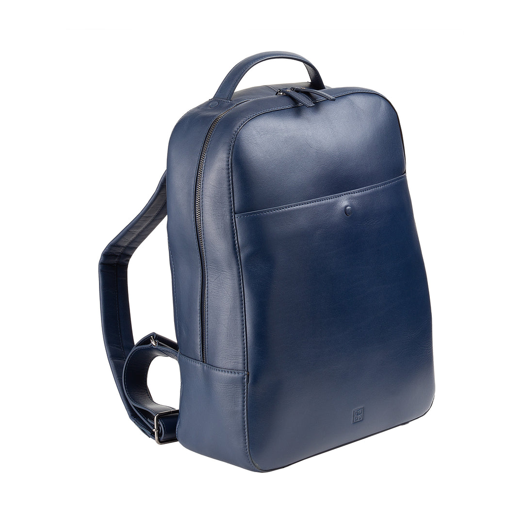 DuDu Dámský batoh Muži v elegantní kůži se zipem na zip tablety Travel Backpack for Business for Business